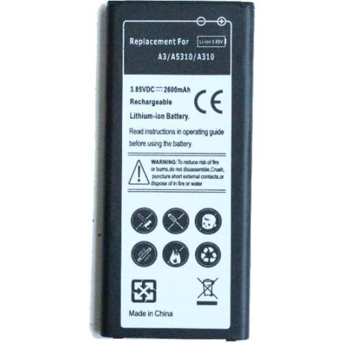 Ciszean Samsung Galaxy A3 2016 Batteries China