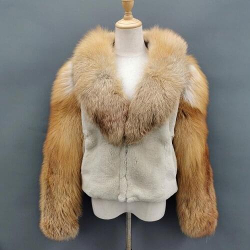 Шубы из кролика Fauzimen China At AliExpress