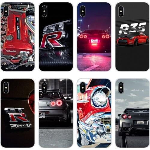 GTR Super Car Fashion Accessories Phone Cases Covers For Huawei Y5 Y6 Y7 Y9 Prime Pro GR3 GR5 2017 2018 2019 Y3II Y5II Y6II