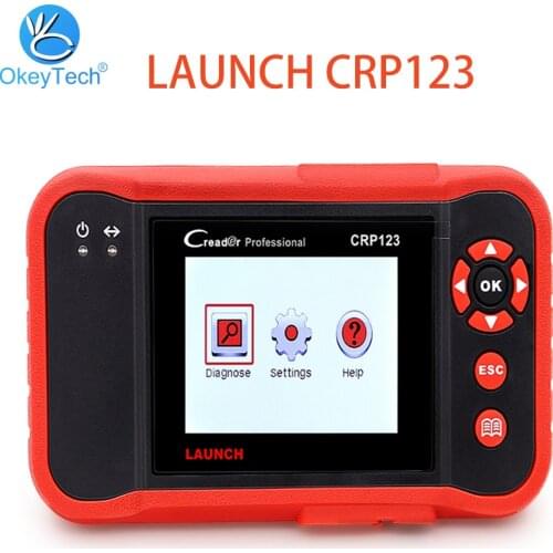 LAUNCH CRP123 X431 OBD2 EOBD automotive scanner ABS Airbag SRS Transmission Engine Car Diagnostic Tools Multilingual free update