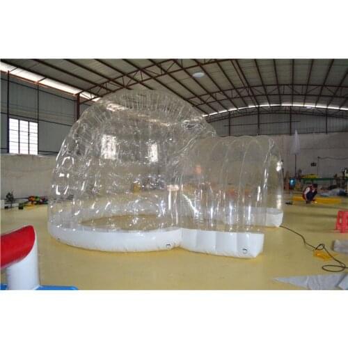 Inflatable Bubble Tent Double Layer Transparent Inflatable Dome Tent For Advertising