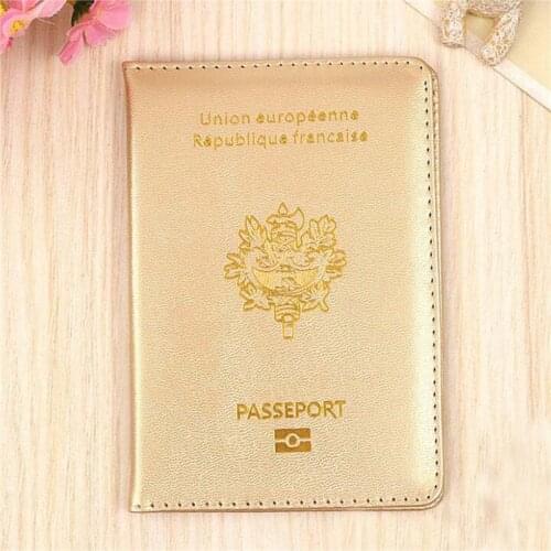 Passport Cover France Original Edition Passeport Covers for Francais Travel Pasport Etui Passeport France Card Case