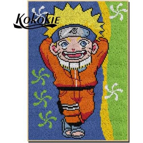 Christmas latch hook kits for adults large printed canvas yarn carpet diy latch hook rug kits carpet embroidery carpet diy rug