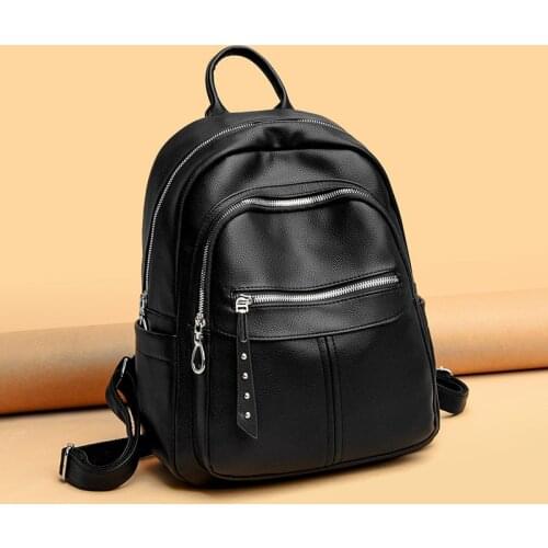 YaLePuck Women's Black Backpacks