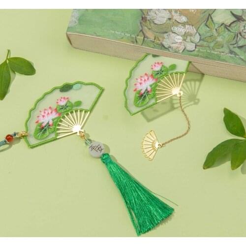 Bookmarks Cross Stitch Classical Diy Embroidery Tassel Keychain Needle Minder Threads Fabric Antiquity Needlework Decor Jewelry