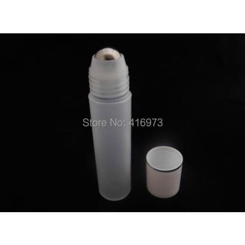 100PCS/LOT 30ml plastic roll-on bottle with steel ball for eye cream