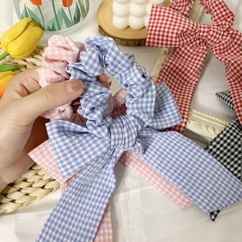 Korean Hair Accessories Butterfly Elastic Hair Bands For Girls Bow Hair Ring Head Rope Srunchies Children Hair Styling Tools