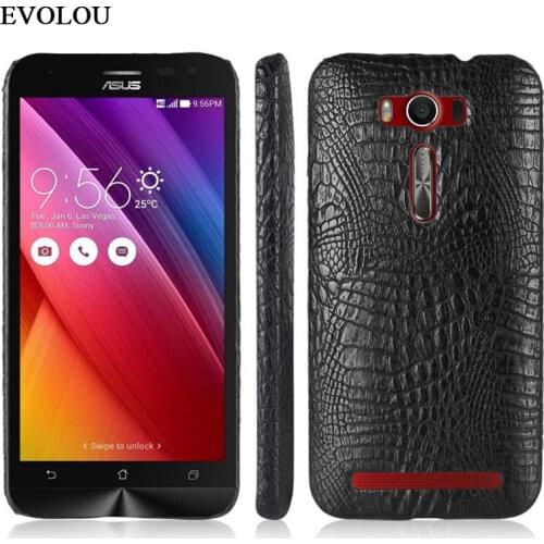 EVOLOU Phone Case for ASUS ZE500KL Zenfone 2 Laser ZE500 Leather Skin Phone Cover For ASUS Z00ED ZOOED ZE500KL Hard Back Cover