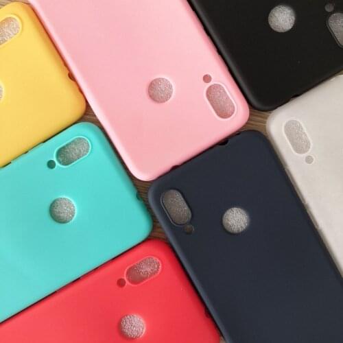 Candy color Case For Xiaomi Mi Play Case Shockproof Anti-Shock TPU Silicone Cover For Xiaomi MiPlay Mi Play Matte Case