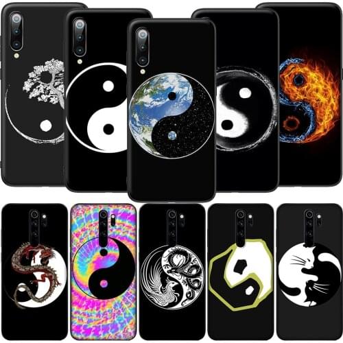 GX258 Yin Yang Chinese Soft Silicone Case for Redmi Note 4X 5 5A Prime 6 6A 7 7A 8 8A 8T 9 9A 9C 9S Pro Lite