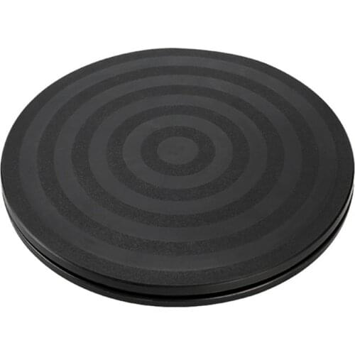 8" Round Bonsai Turntable Rotating Plate Wheel Revolving Home Kitchen Display 40JA
