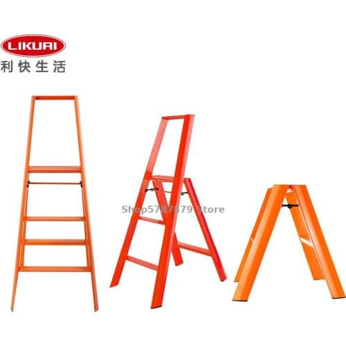 Aluminum Alloy Ladder Household One Side Ladder Multi Function Folding Ladder Herringbone Ladder