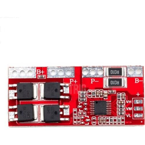 LTRIG custom 1Pcs 3S/ 4S 30A High Current Li-ion Battery 18650 Charger Protection Board 14.4V 14.8V 16.8V Overcharge