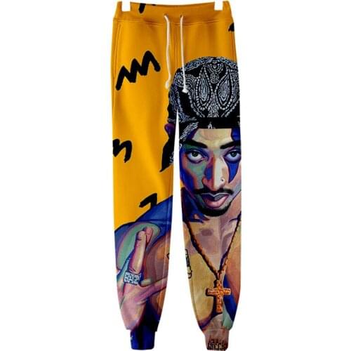 Rapper Amaru Shakur Tupac New Men Women Sport Trousers 3D Print Fashion Hot Selling Men Hip Hop Pants