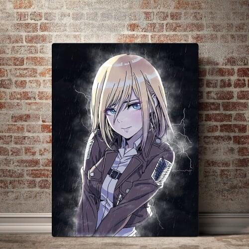 WTQ HD Printed Poster Attack on Titan Anime Canvas Painting Anime Posters Wall Decor Wall Art Picture Decoration Home Decor