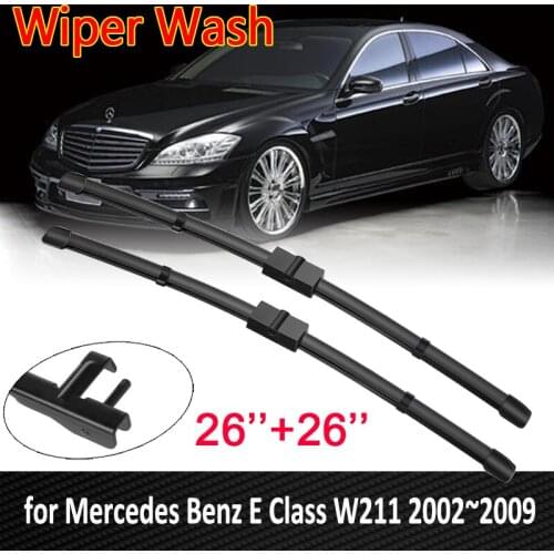Car Wiper Blade for Mercedes Benz E Class W211 2002~2009 Windshield Wiper E200 E250 E270 E280 E300 E320 E350 E400 E420 E450 E500