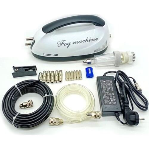 HEMAN Free shipping High Pressure Misting Cooling System 0.2L/Min Mini Fog Machine for Patio Cooling Irrigation Dust Removal