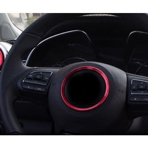 1pc for MG MG6 2018 Steering wheel decoration ring