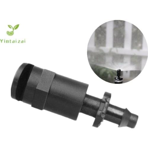 Fast Shipping 100pcs 180Degree Refraction Nozzle Misting Sprinkler Garden Lawn Watering Irrigation Fittings Micro Sprayer