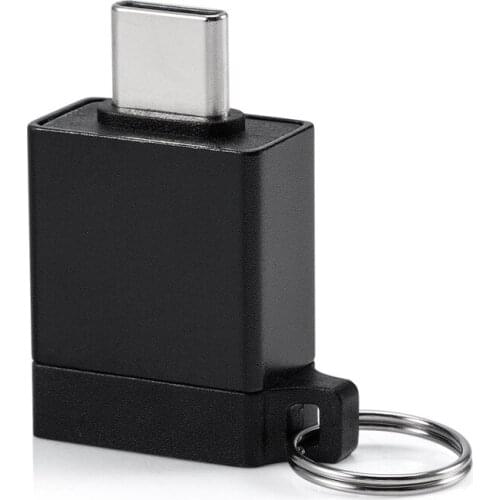 Kphrtek 2PCS Otg adapter Type-c adapter lanyard keychain C revolving USB3.0 female adapter Custom LOGO