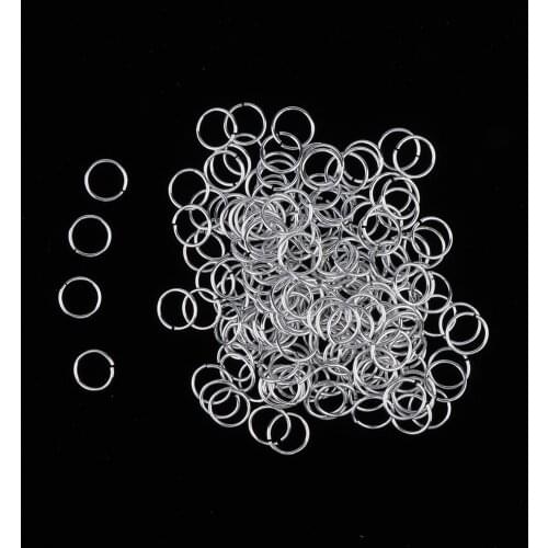 200 Pieces Hair Rings Braid Rings Hair Hoops Hair Clips Jewelry Decorations