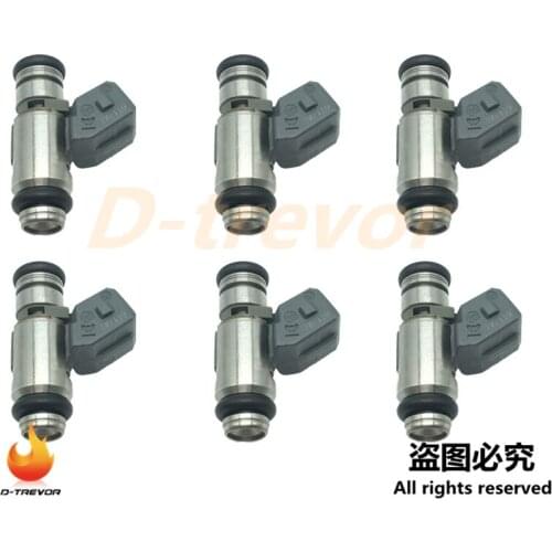 6Pcs OEM IWP-119 2N1U9F593KA New Fuel Injector nozzle For FORD Fiesta V KA 1.3 i 2001-2008 IWP119