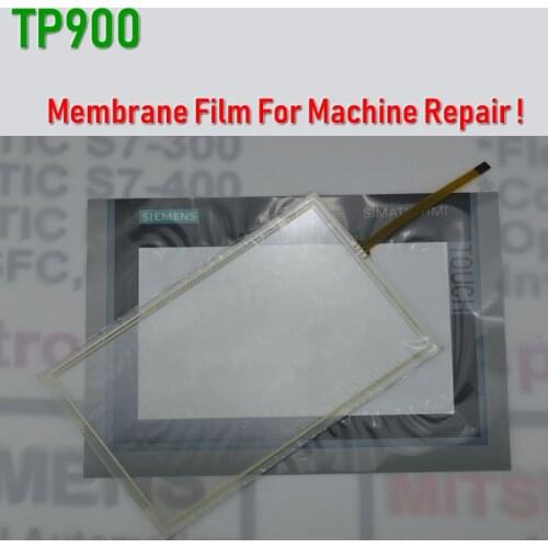 6AG1124-0JC01-4AX0 TP900 Membrane Film+Touch Glass for SIMATIC HMI Panel repair~do it yourself, Have in stock