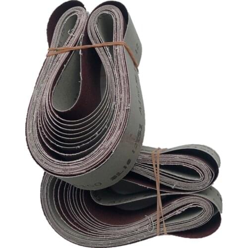 10 PCS 686*50mm Abrasive Belt Sanding Band for Wood Soft Metal Polishing