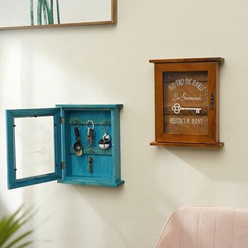 Room decoration accessories Style restoring ancient ways Porch is decorated latchkey The key storage rack Wall hanging