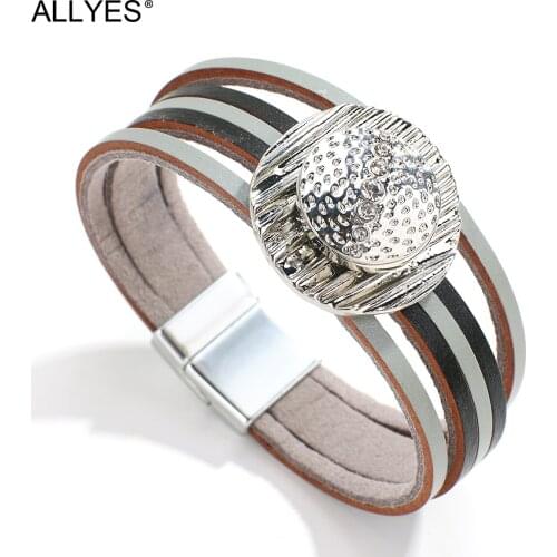 ALLYES Leather Bracelets