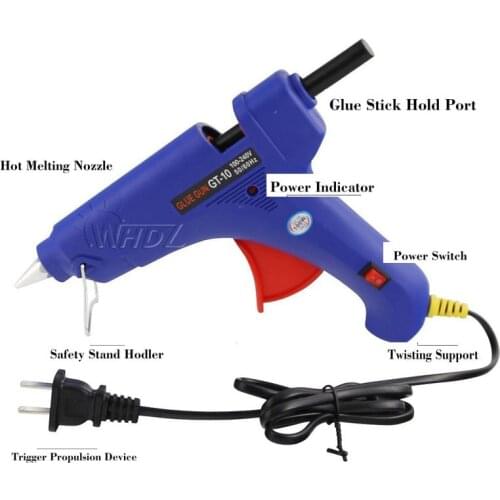 100W Dent Removal Tools Car Paintless Dent Repair Glue Gun used for 11mm glue stick with 1pc EU Plug as gift