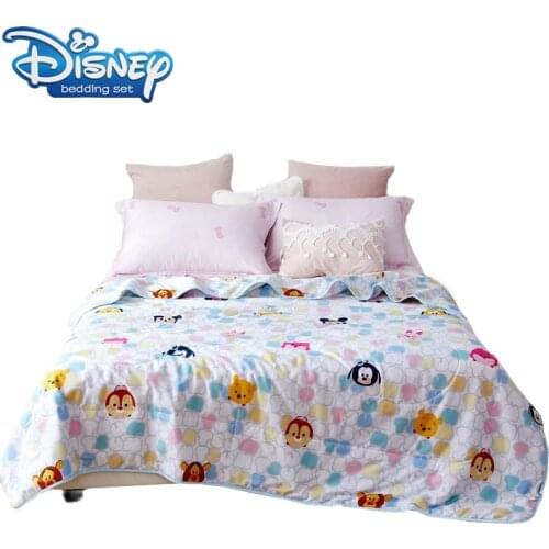 Cartoon Winnie-the-Pooh Summer Quilt Home Textiles Suitable for Children Boy Girl Kids Blanket Comforter 120x150 Free Shipping