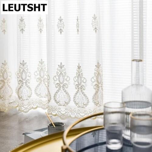 LEUTSHT Tulle On The Windows