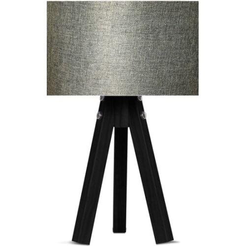 New Karino Deco 3 Legged Fabric Lampshade Coffee Hood White Feet Lampshade