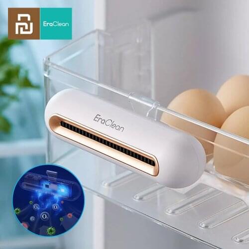 New EraClean Refrigerator Deodorizing Sterilizer Household Kitchen Ozone Purifier Keeping food Fresh Rechargeable Smell Remover