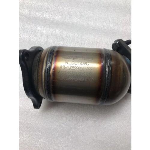 Precatalyst assembly for chery cowin 477 enigne A11-1205220CA Three-way catalytic converter assembly