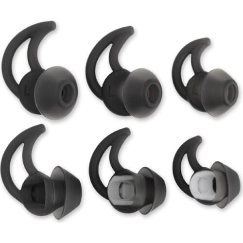Silicone In Ear Earphones Cap Replacement Earbuds Tips for Bose Soundsport Wileless QC20 QC30 IE2 Sie2i Sport Noise Isolation