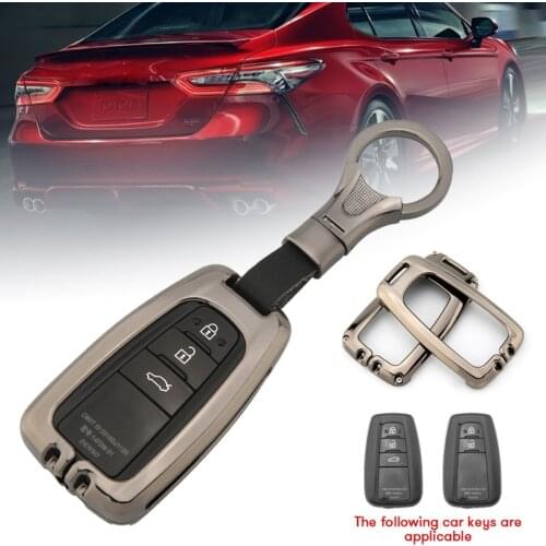 Pcmos 2020 Protector Shell Car Key Case Style Key Fob Remote Cover For Toyota Camry Corolla Hatchback 2018 2019
