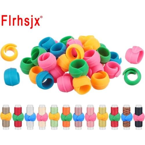 10pcs/lot Thread Spool Huggers Bobbin Clamps Holders Keep Thread Spools From Unwinding Peels DIY Sewing Accessories