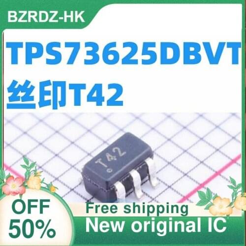 2-10PCS/lot TPS73625DBVR TPS73625DBVT T42 New original IC