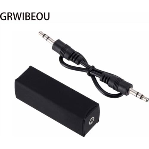 3.5mm AUX Audio Cable Ground Loop Noise Isolator Portable for Car Audio System Home Stereo Eliminate Buzzing Noise