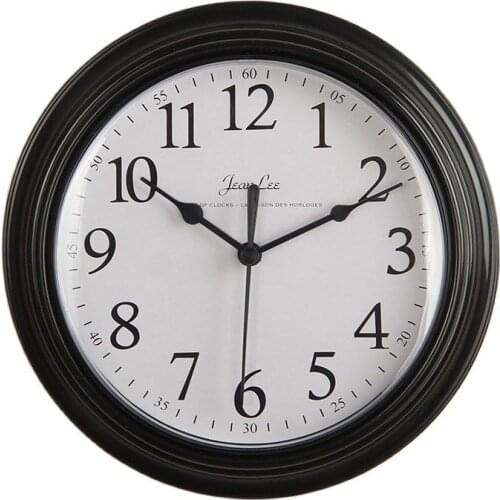 Silent Modern Wall Clock Bathroom Waterproof Black Household Clock Creative Kitchen Secret Stash Horloge Murale Home Decor SC162
