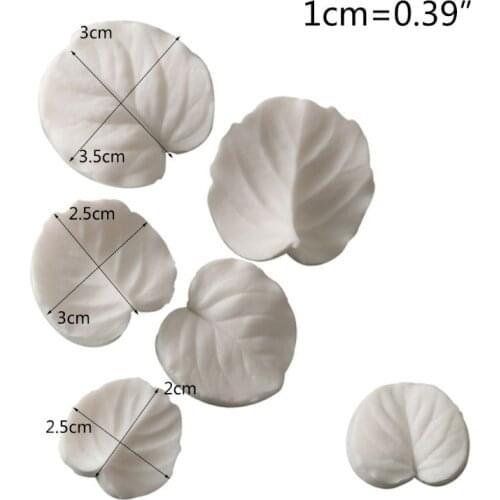 Eucalyptus Leaves Silicone Mold Fondant Mould Cake Decorating Tools Chocolate Gumpaste Mold, Sugarcraft