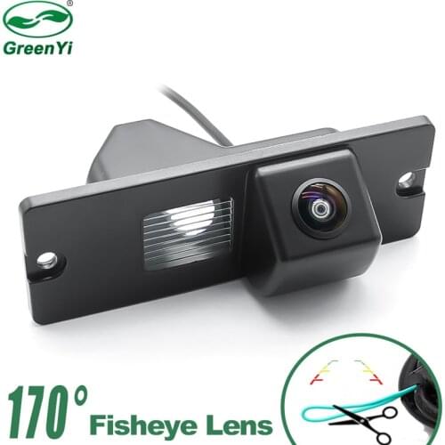 HD 170 Degree 1280P Fisheye MCCD Lens Starlight Night Vision Car Reverse Backup Rear View Camera For Mitsubishi Pajero 4 2006-17