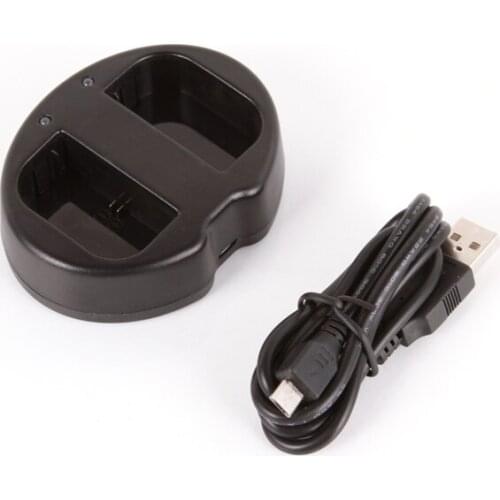 LP-E6 LPE6 Dual Channel Charger For Canon EOS 5D Mark II III/70D/7D/60D Battery