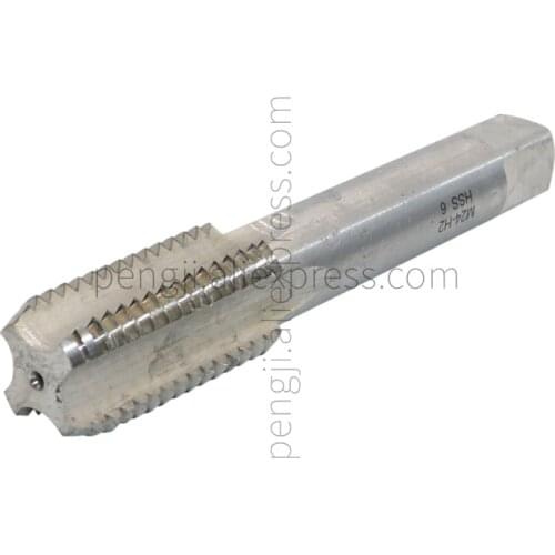 Metric Machine Tap M24 x 3 mm Pitch Thread Pitch 4 Flutes, High Speed Steel Thread Forming Tap, HSS Screw Plug Tap