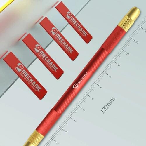 MECHANIC GK8 Glue Removal Blade Set Phone Repair Weld Pad Blade Mezzanine Craft Motherboard Repair Degumming Handmade Knife