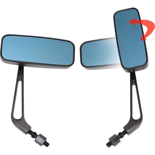 Universal 10mm 8mm screw motocross motorbike side mirror for Harley yamaha suzuki kawasaki honda motorcycle rearview mirror