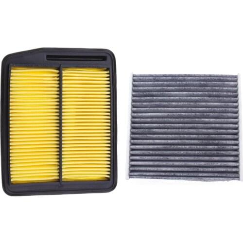 Air Filter Cabin Filter 17220-rfe-000 2 Pcs Set for Honda Old Styles Odyssey 2.4 Model 2005-2009 Car Accessoris Filter Set