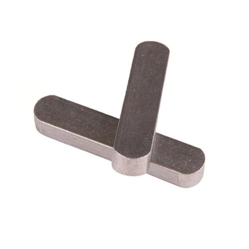 10pcs M6 Flat key Type A keys pins Square sales GB1096 Iron True color thickness 6mm 10mm-35mm Length